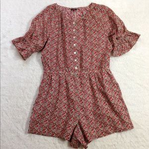 J. Crew Liberty Betsy Ann Floral Romper